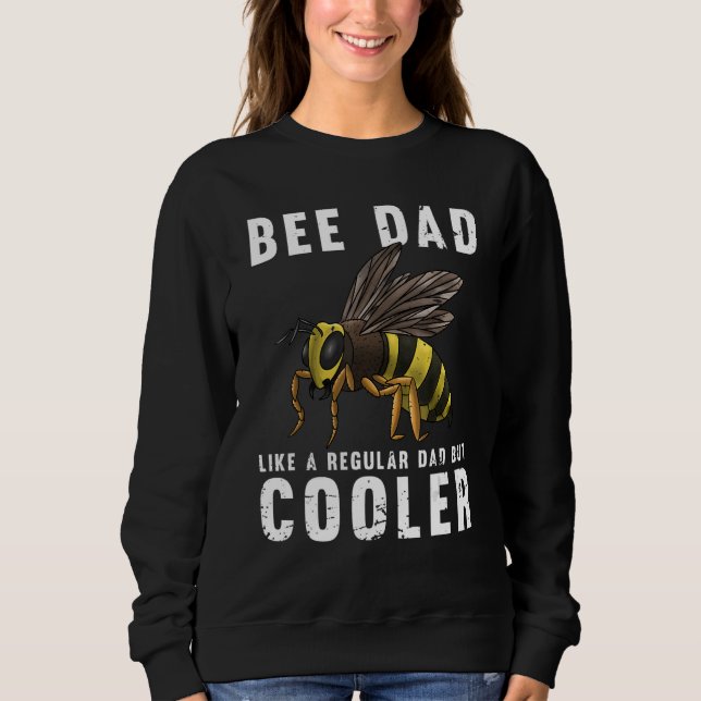 Coola Bihållande Män Pappa Biskötsel Honungsbin T Shirt (Framsida)