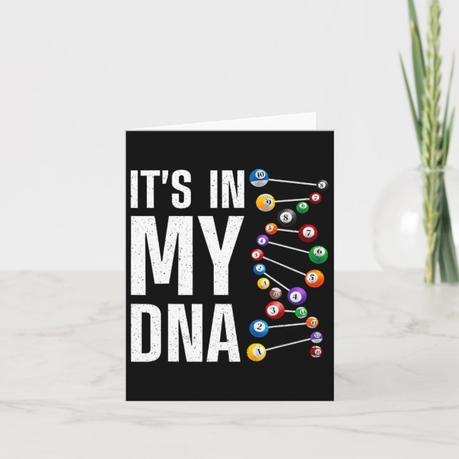 Coola Billiards Art För manar Women Bassäng Player Kort (Framsida)