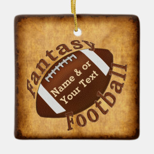 Coola Billigt Fantasy Football Gift Ideas Personal Julgransprydnad Keramik