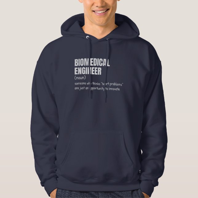 Coola Biomedical Ingenjör Definition Hoodie (Framsida)