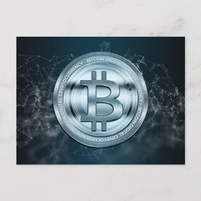 Coola Bitcoin Vykort (Framsida)