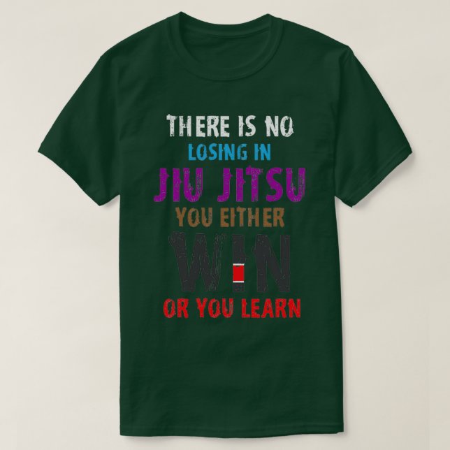 Coola BJJ Jiu Jitsu Gift Martial Arts Älskare MMA  T Shirt (Design framsida)
