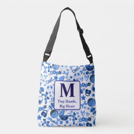 coola blå Pojke Nursery Mönster personlig Axelväska