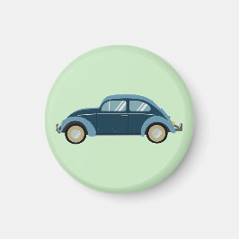 coola blå reflexbil med skruvar magnet