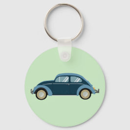 coola blå reflexbil med skruvar nyckelring