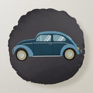 coola blå reflexbil med skruvar rund kudde