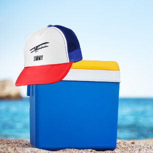 Coola Black Aircraft, Simple& Roligt Aviation Airc Keps