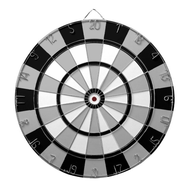 Coola Black and Grått Regulation Dart Board Darttavla (Framsidan)