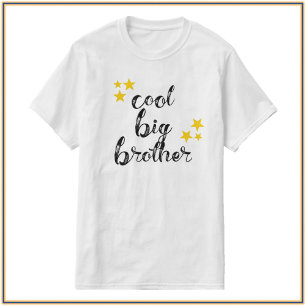 Coola Black and Guld Big Brother T Shirt