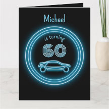 Coola Black and Neon look Blue Racecar för manar