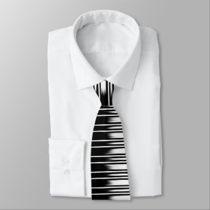 Coola Black and White Stripe Mönster Slips