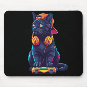 Coola Black Cat Gamer Halloween Musmatta