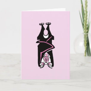Coola Black FLADDERMUS-Halloween-Wildlife-Rosa Kort