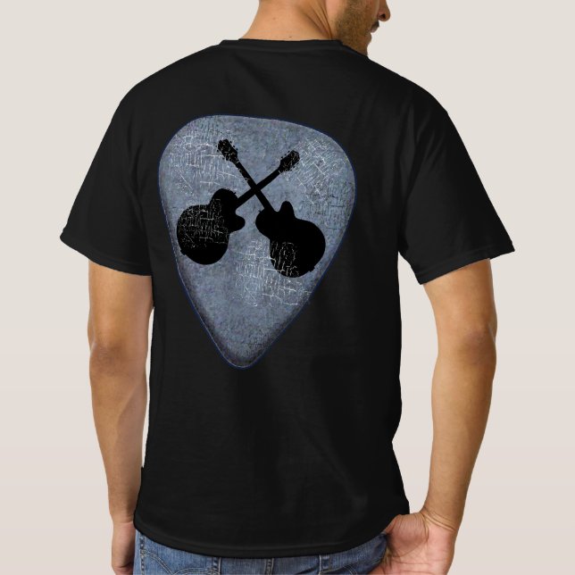 Coola Black Guitars Sten T-shirt (Baksida)