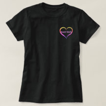 Coola Black Heart Scent Work Pock T-Shirt