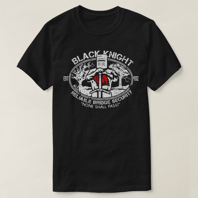 Coola Black Knight Bridge Security T Shirt (Design framsida)