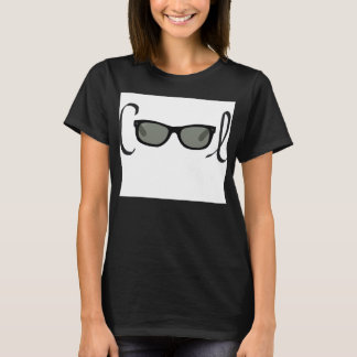 Coola Black Sunglasses Småbarn Shirt T-shirt