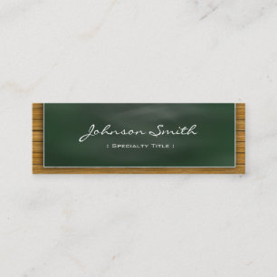 Coola Blackboard Chalkboard - Skollärare Mini Visitkort