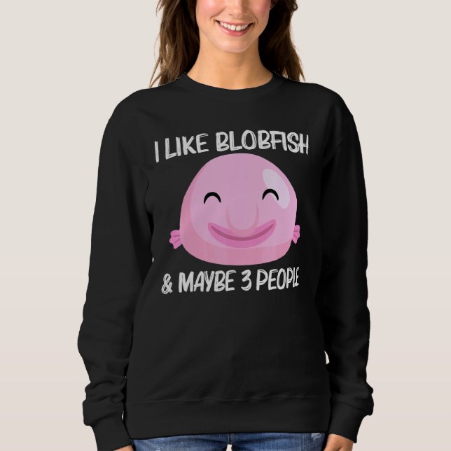 Coola Blobfish Design För manar Women Fishermen Fi T Shirt (Framsida)