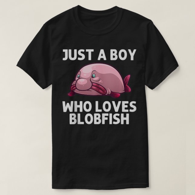 Coola Blobfish for boys Kids Blob Fish Sea Animal  T Shirt (Design framsida)