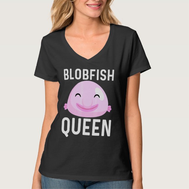 Coola Blobfish for Women Mamma Fishermen Fish Sea  T Shirt (Framsida)