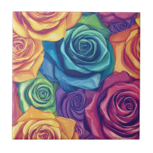 Coola Blommigt keramiska plattor av keramiskt mate