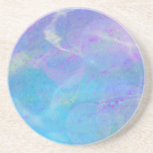 "Coola Blue" Abstrakt Sandstone Underlägg