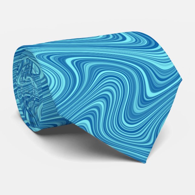 Coola Blue/Aqua/Turquise Curvy Led Mönster Slips (Rullad)
