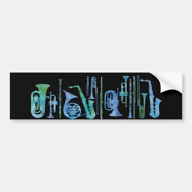 Coola Blue Band Bildekal (Framsidan)