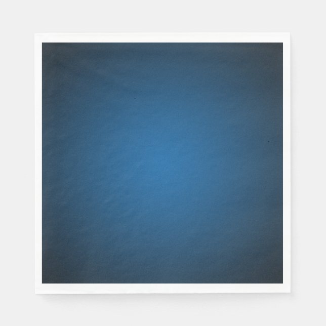 Coola Blue-Black Grainy Vignette Pappersservett (Framsidan)