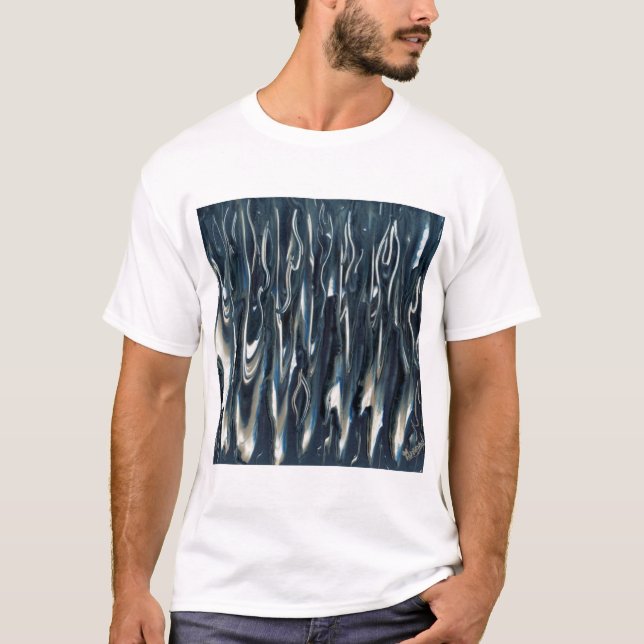 Coola Blue Flame T Shirt (Framsida)