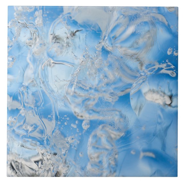 Coola Blue Iceberg Kakelplatta (Framsidan)