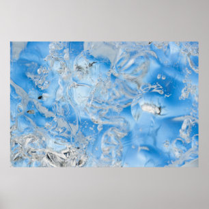 Coola Blue Iceberg Poster