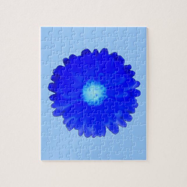 Coola Blue Marigold Puzzle Pussel (Vertikal)