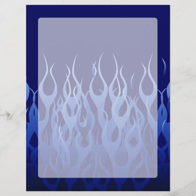 Coola Blue på Blue Tävla Flames (Framsida)