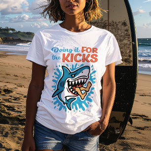 Coola Blue Shark for Kicks Women's T Shirt