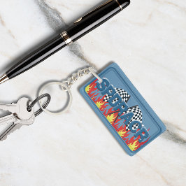 Coola Blue SPDRACR Tävling Flaggor och Flamor