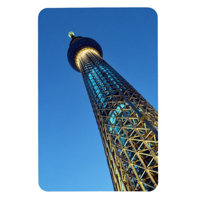 Coola Blue Tokyo Skytree: Japan Magnet (Vertikal)