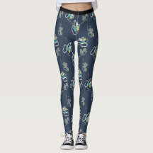 Coola Blue Vår Blommönster