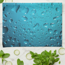 Coola Blue vatten droppar