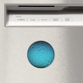Coola Blue vatten droppar Magnet