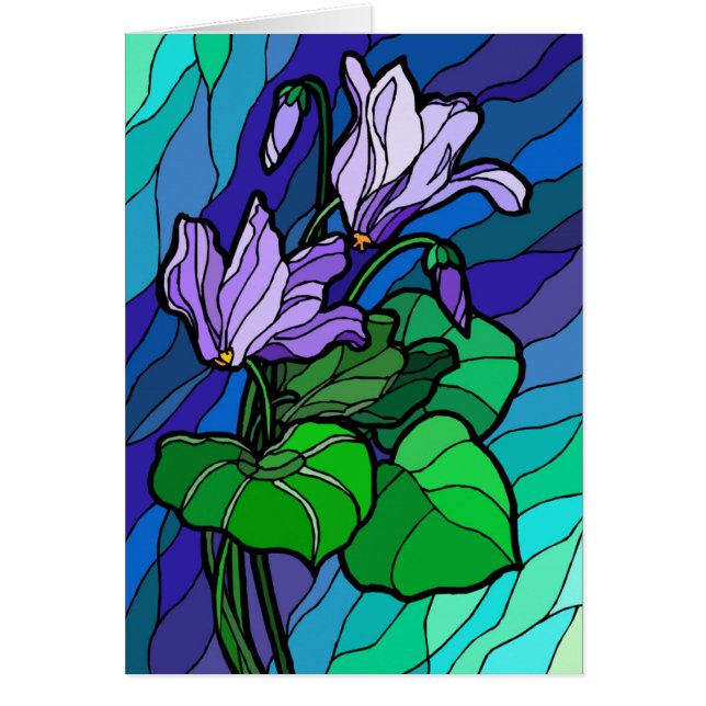 Coola Blues Hälsningskort (Framsidan)