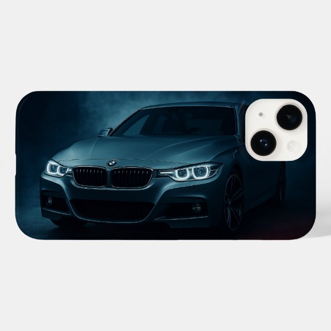 coola BMW-bild för Iphone 14-fodral (Baksida (horisontell))