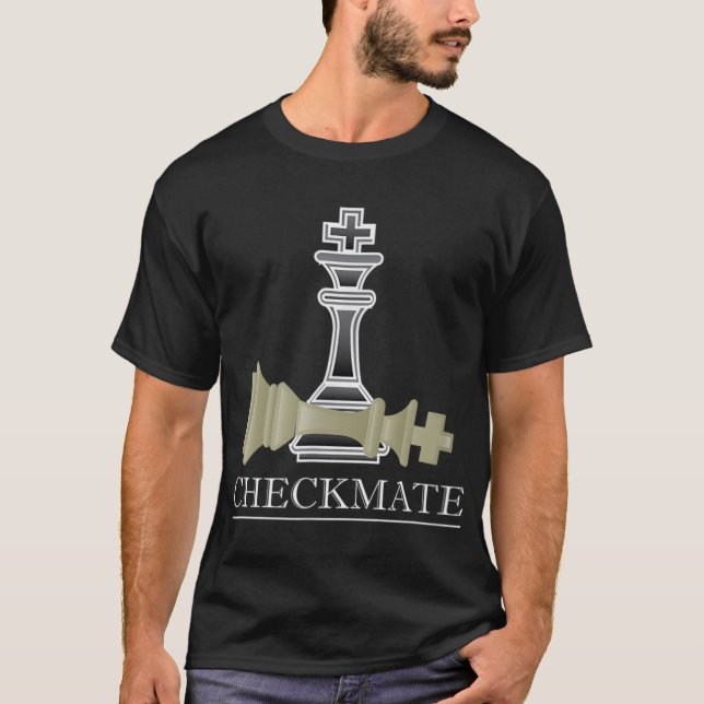 Coola Board-spel - schackmatschack T Shirt (Framsida)