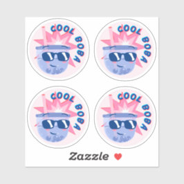 Coola Boba- Förpackning om 4 st Klistermärken