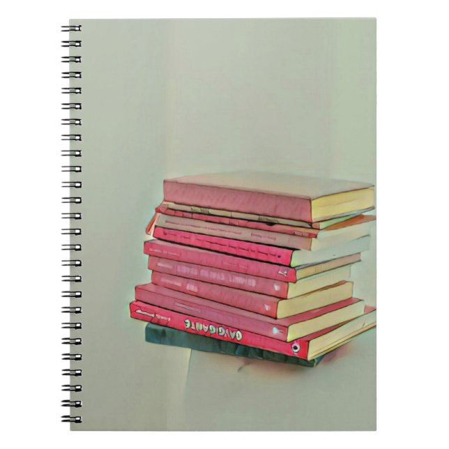 Coola bok älskare-gåva anteckningsbok (Framsidan)