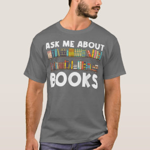 Coola Bok Design För manar Women Bookworm Reading T Shirt