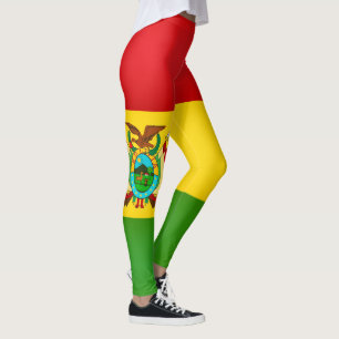 Coola Bolivia Flagga Mode Leggings