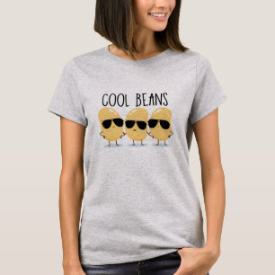 Coola Bönor för finstilta bönor med solglasögo T Shirt