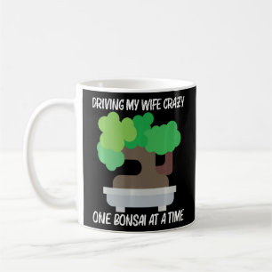 Coola Bonsai För manar Pappa Boys Träd Plant Garde Kaffemugg